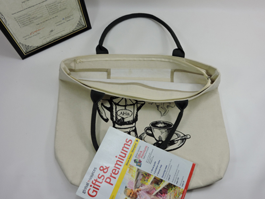 canvas shopping bag